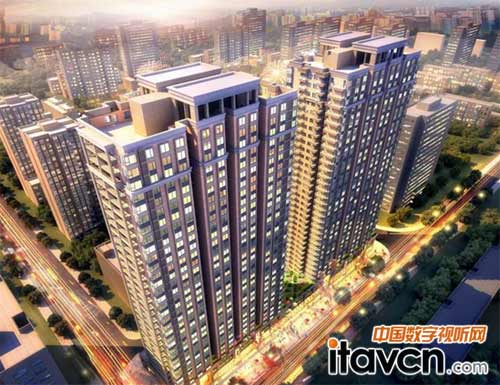 南翼高清播放器成功應用于西馬物業