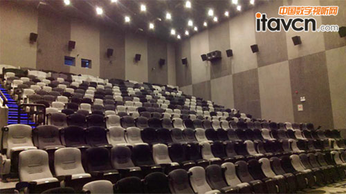 Cinelab巨幕廳內揚聲器一覽