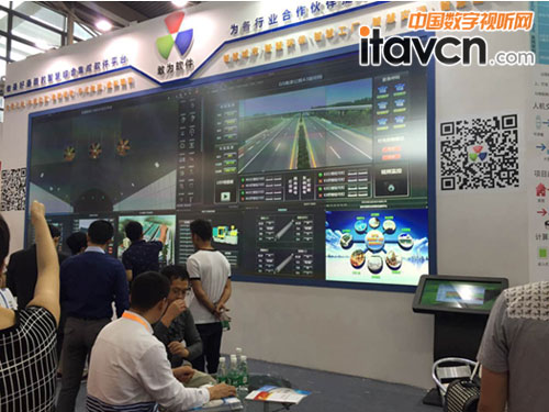 深圳安博會:清投3X6DLP+T-Show展高端安防監控系統