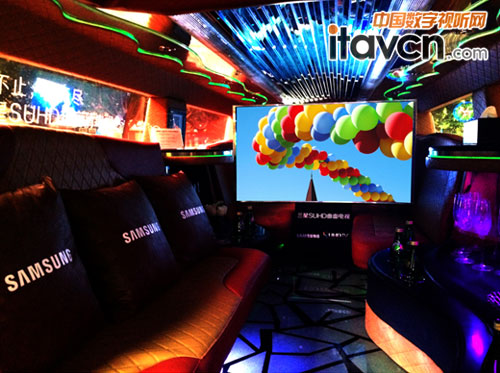 三星SUHD TV帶來超奢華“移動私享影院”