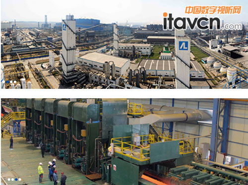 光峰激光拼墻入駐日照鋼鐵集團管控中心大廳