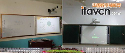 ���ڌW(xu��)У������HiteVision����ͶӰ�C�đ�(y��ng)��