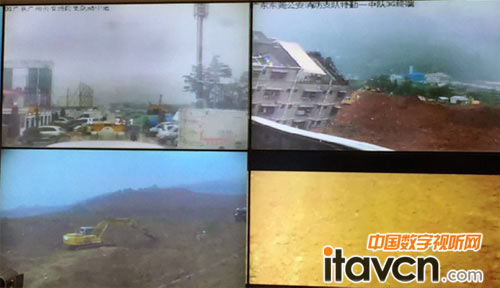 圖2:廣東省消防總隊(duì)指揮中心畫面