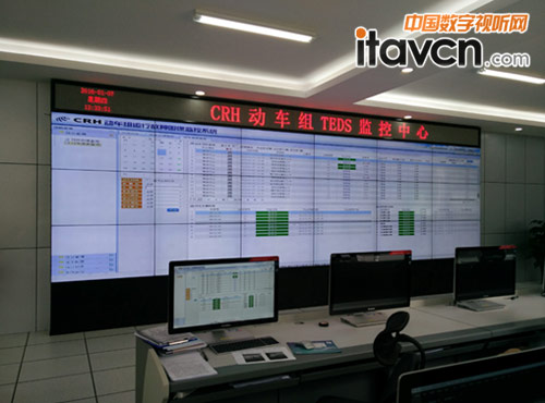 清投3X6液晶入駐高鐵TEDS監控中心