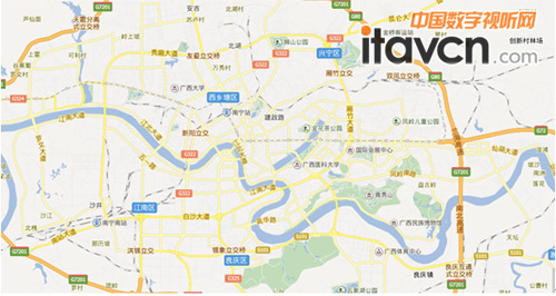 超高分辨率GIS電子地圖快速顯示