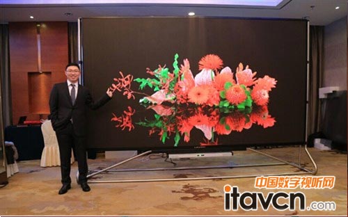 利亞德162吋悅彩商用智能LED大尺寸電視