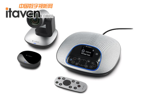 圖注:羅技高清會(huì)議設(shè)備cc3000e