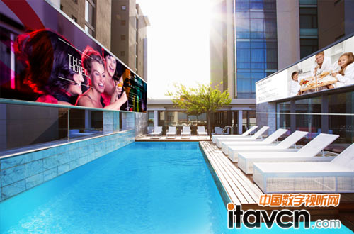 三星數(shù)字標牌應用于酒店