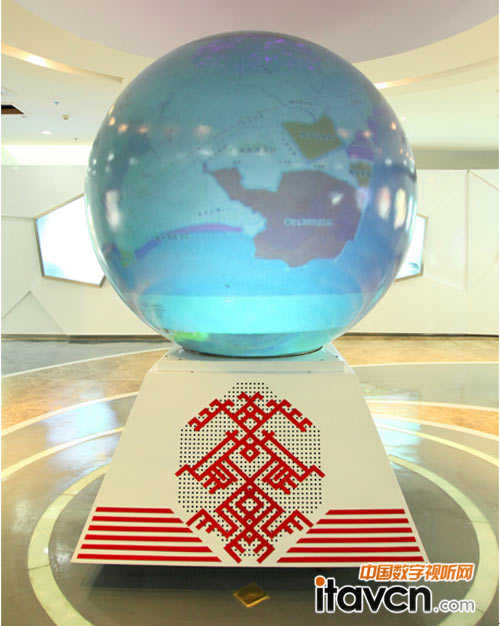 Vivitek(麗訊)用D8800工程投影機(jī)打造內(nèi)投球展示系統(tǒng)