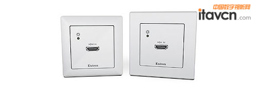 Extron 推出用于一單元歐式和 MK 接線盒的 4K DTP 發送器
