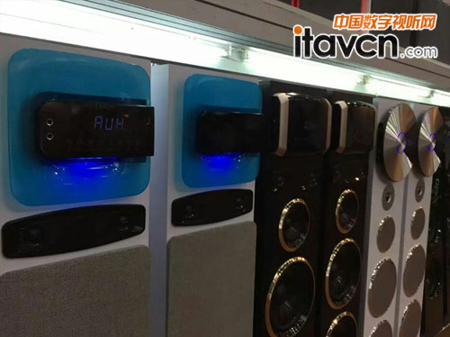 119屆春季廣交會恩科音響展臺(新品一角)