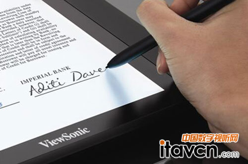 ViewSonic電磁觸控模塊提供遠程虛擬柜員機(VTM)電子簽章解決方案