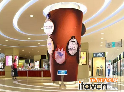 圖為連鎖店采購的觸摸一體機