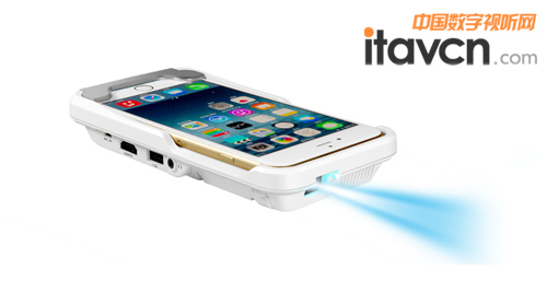 美高G6微型投影儀iphone6跨入超大屏時代