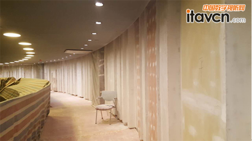 處理完成的墻面基層