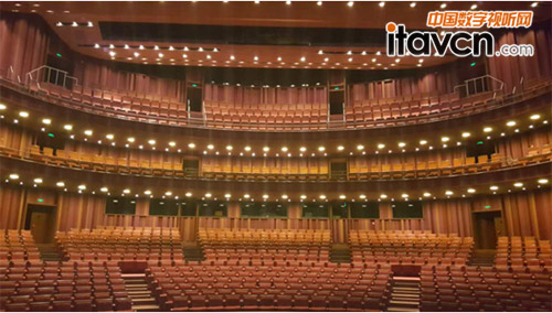 改造完成后的國家大劇院戲劇場現場圖