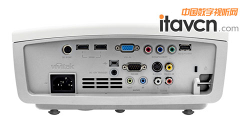 Vivitek(麗訊)H1186接口豐富支持MHL連接功能