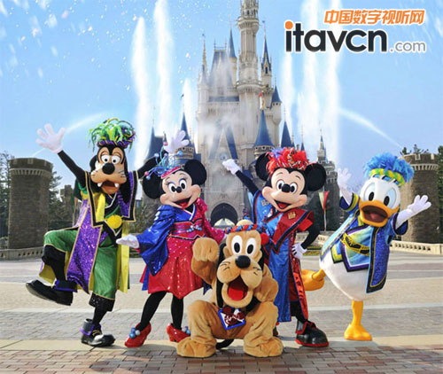 洲明小間距顯示屏帶您領略上海迪士尼的美