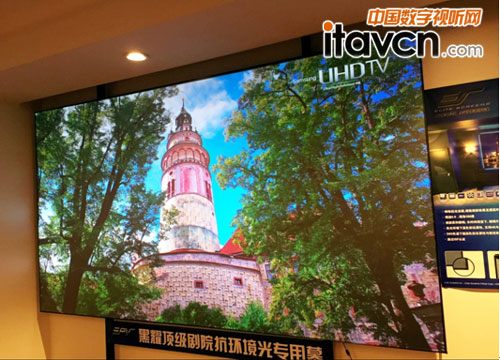 億立屏幕&抗環境光幕新品引爆CIT展會首秀