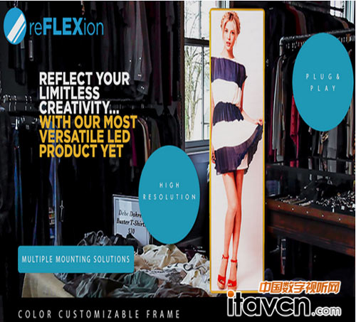 ����(gu��)LED�������Ƴ���yʽreFLEXion LED�@ʾ��