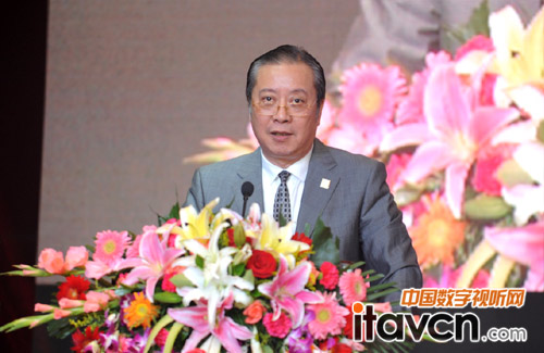 中國演藝設備技術協(xié)會理事會朱新村致辭