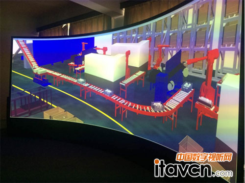 激光工程投影機在虛擬仿真市場的應用