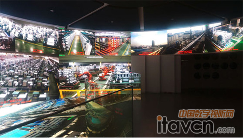 巨石集團展廳——洲明創(chuàng)意屏