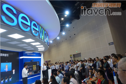 中國教育裝備展南寧開幕希沃展區引來“人海奇觀”
