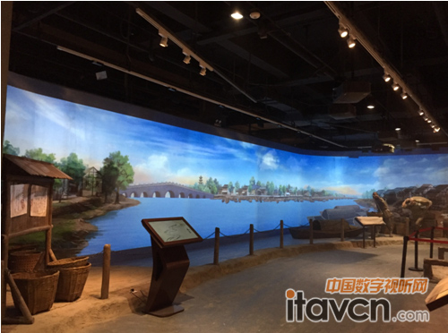 通過3臺PX800X+和16臺PX651X+打造沉浸式空間千年城池