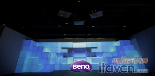 明基工程投影機及商用大屏打造復合商務展示空間