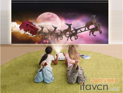 Vivitek(麗訊)DH559ST真正可以在白天看清楚的無屏電視