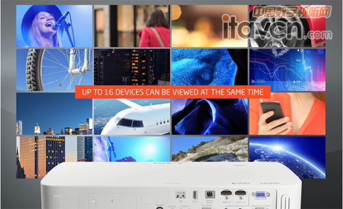 NEC MultiPresenter可支持16畫面同步顯示