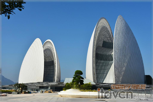 圖一:珠海大劇院外景圖