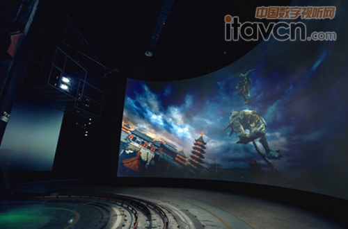 “秘境十三陵”項目由12臺Vivitek(麗訊)D8800工程投影機打造