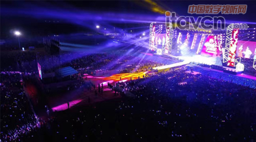 十萬人跨年狂歡夜現(xiàn)場