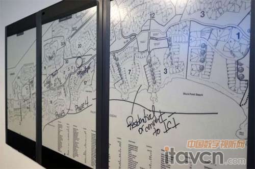 E Ink最新ePaper模塊在42英寸數(shù)字白板上亮相