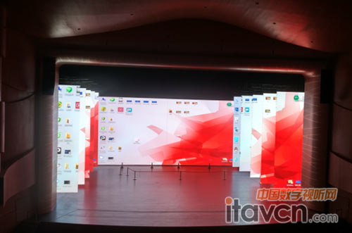 單機掌控11塊舞臺屏—LVP86XX助陣蘭州“敬老月”文藝匯演