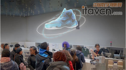 Kino-mo推3D懸浮全息投影