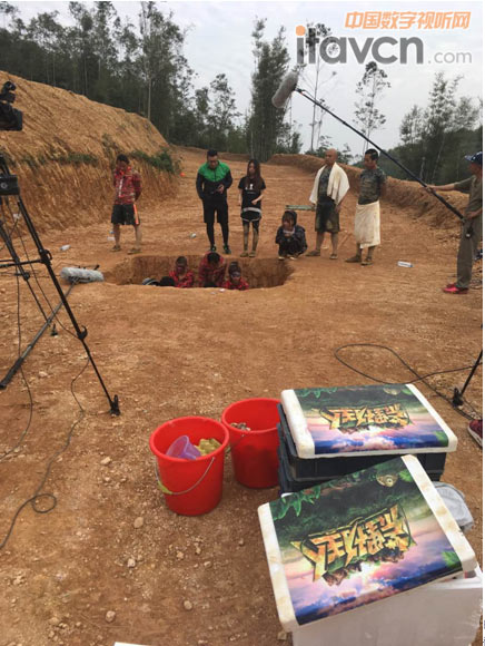 《荒野狂人》節目錄制現場