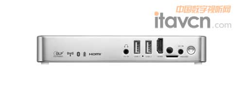 Vivitek(麗訊)微投QUMI Q3 Plus接口豐富可滿足多種娛樂和商務需求