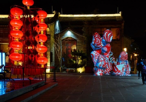 Vivitek(麗訊)利用激光影像為韓城增添了濃濃的年味