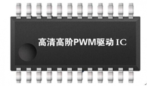 搭載高清高階的PWM驅動芯片