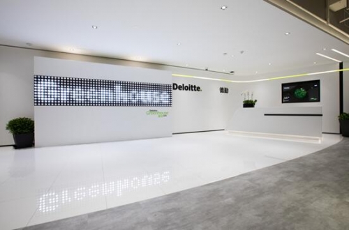 NEC用專業(yè)顯示詮釋德勤中國(guó)首個(gè)“勤創(chuàng)空間”