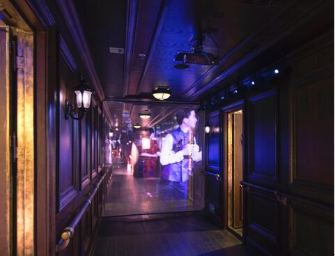 Vivitek(麗訊)通過9臺ES2802教育投影機在知音號3層打造夢幻場景