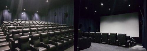 所有6個(gè)影廳全部安裝豪華座椅,為觀眾帶來舒適的觀影體驗(yàn)