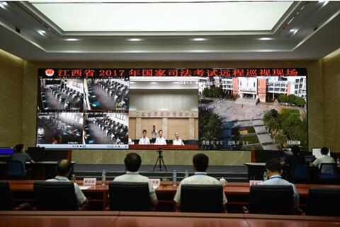 科達無人機助力江西司法考試