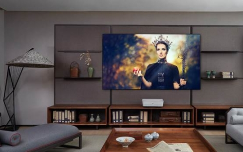 明基激光超投電視