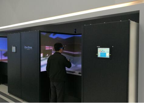 智能顯示助力智能制造 贏康VR工作站入駐軟通動力智能制造中心