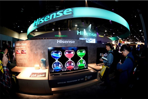 海信U9斬獲CES全球年度顯示技術金獎
