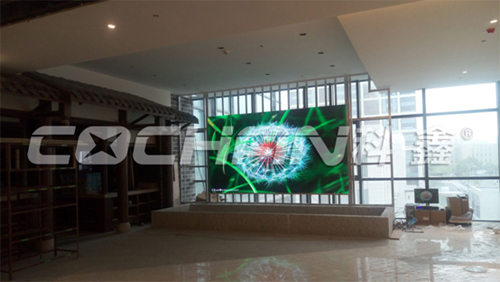 科鑫光電intelligence智能LED屏亮相上海平高廣場